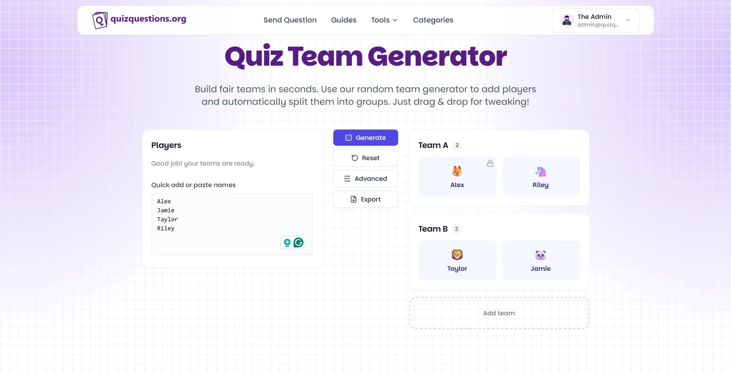 Quiz Questions Org quiz listing preview